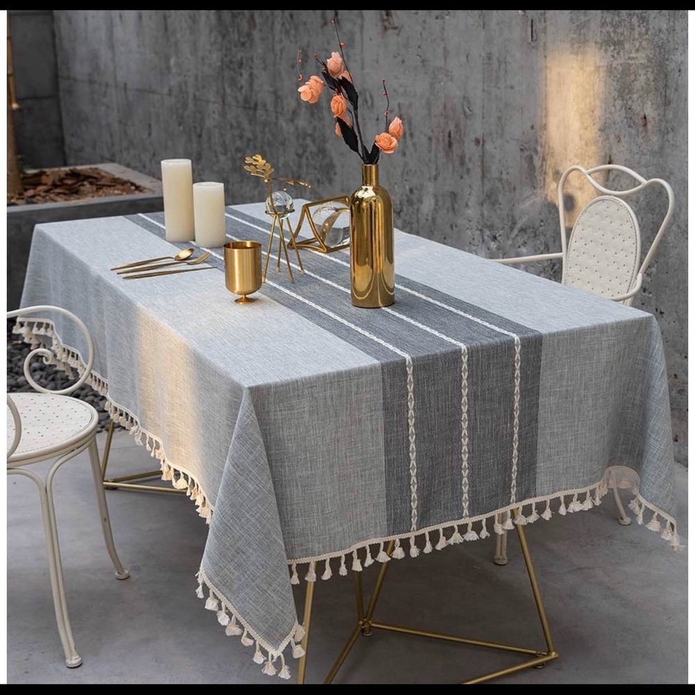 Tassel Tablecloth